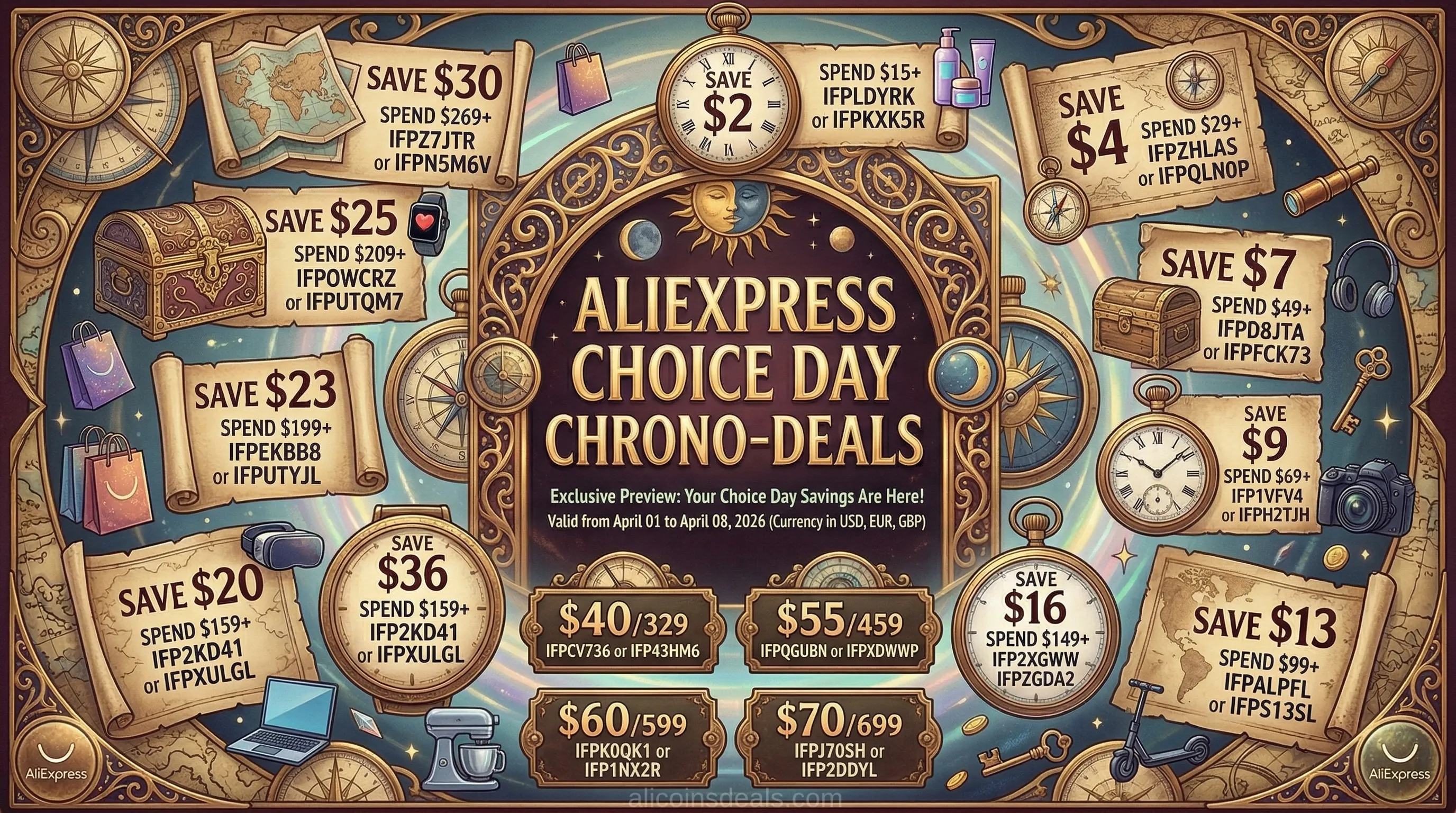 AliExpress Promo Codes: Choice Day x Outdoor Fun (April 2026)