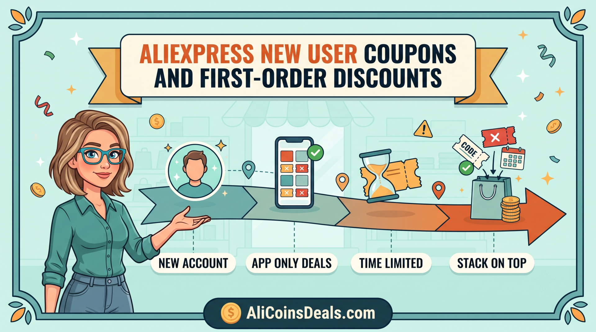 AliExpress New User Coupons and First-Order Discounts