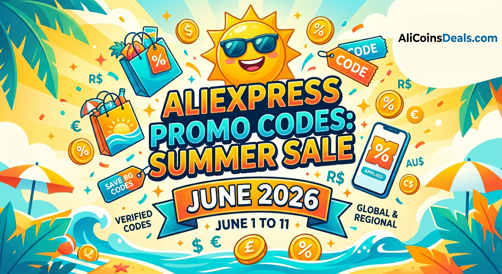 AliExpress Promo Codes: Summer Sale (June 2026)