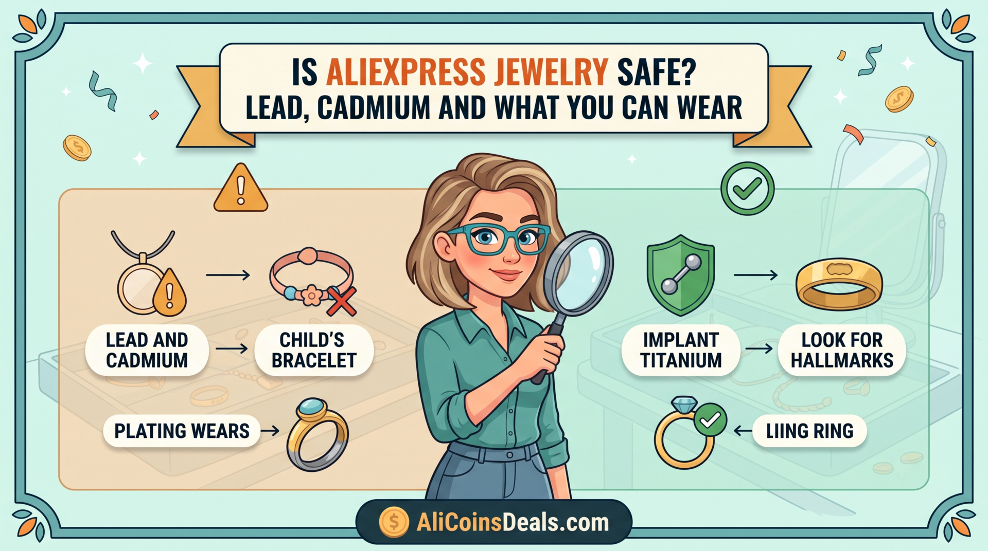 Is AliExpress Jewelry Safe? Lead, Cadmium and Nickel