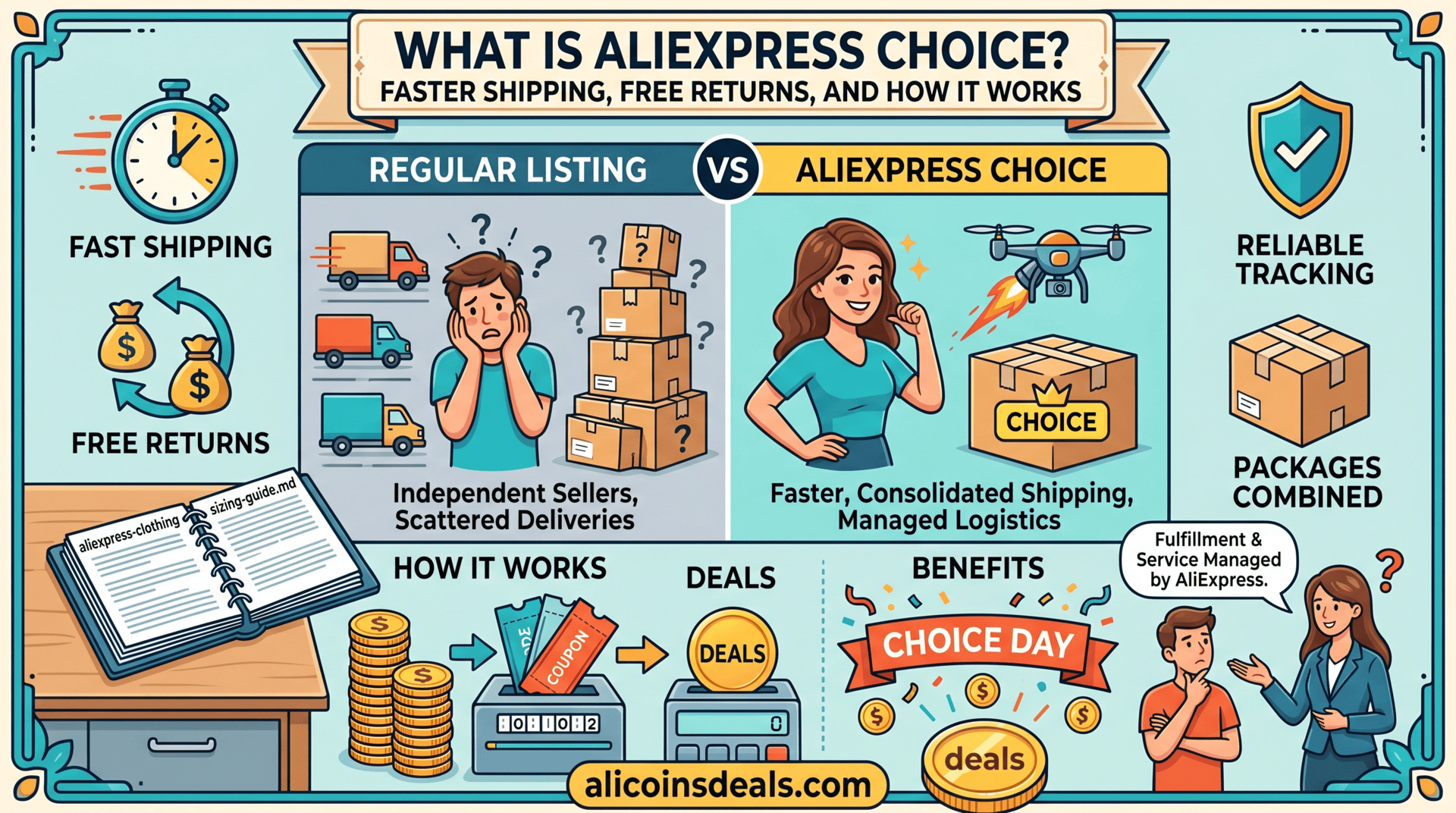 What Is AliExpress Choice? Faster Shipping, Free Returns, and How It Works